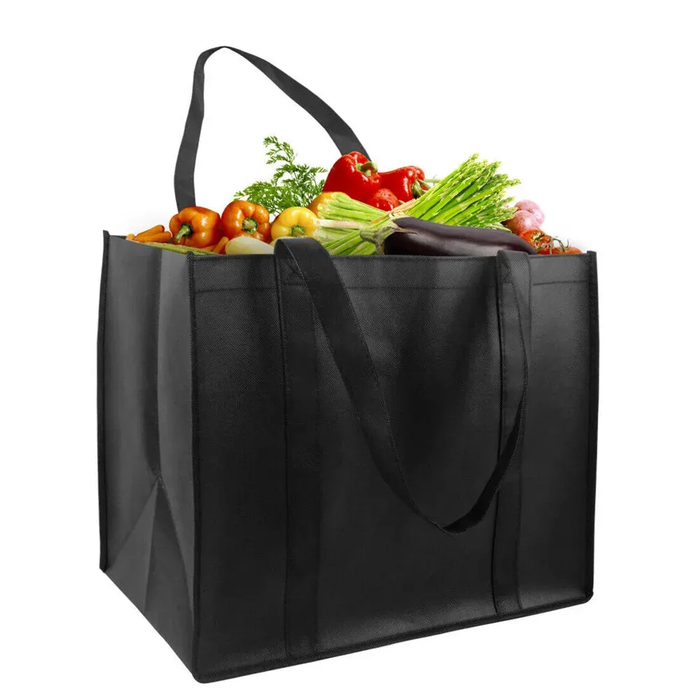 1 Pieces Simple Foldable Portable Eco-Friendly Large Capacity Reusable Grocery Heavy Duty Shopping Bags Totes Handbag New