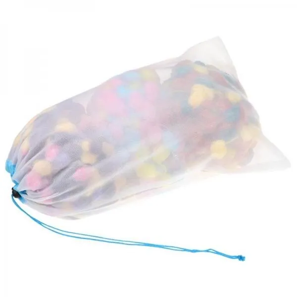 12Pcs/Set Reusable Mesh Produce Bags Washable Eco Friendly Bags Fruit Bags
