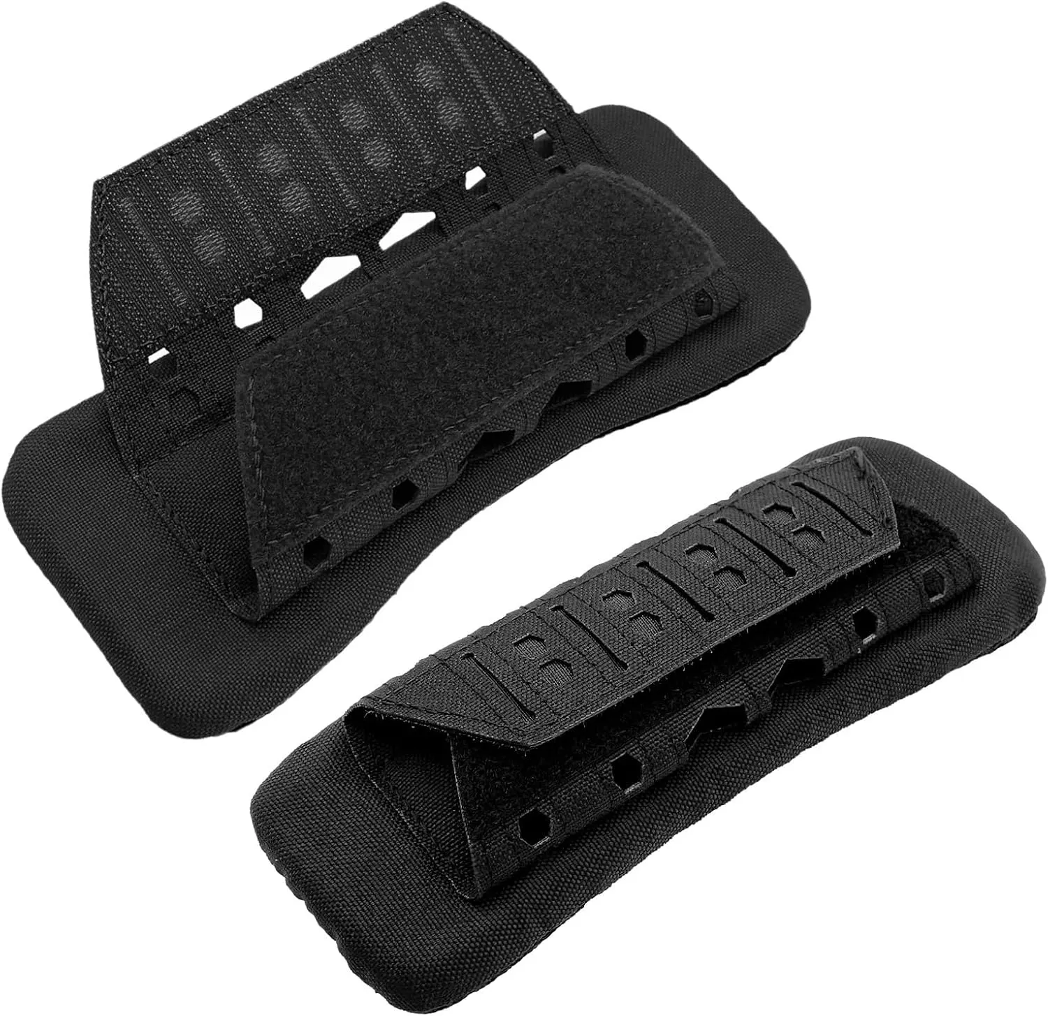 2-Pack Shock-Absorbing Shoulder Strap Pads, 2-Inch Mesh Cushions for Backpacks and Vests, Heavy-Duty Load Distribution