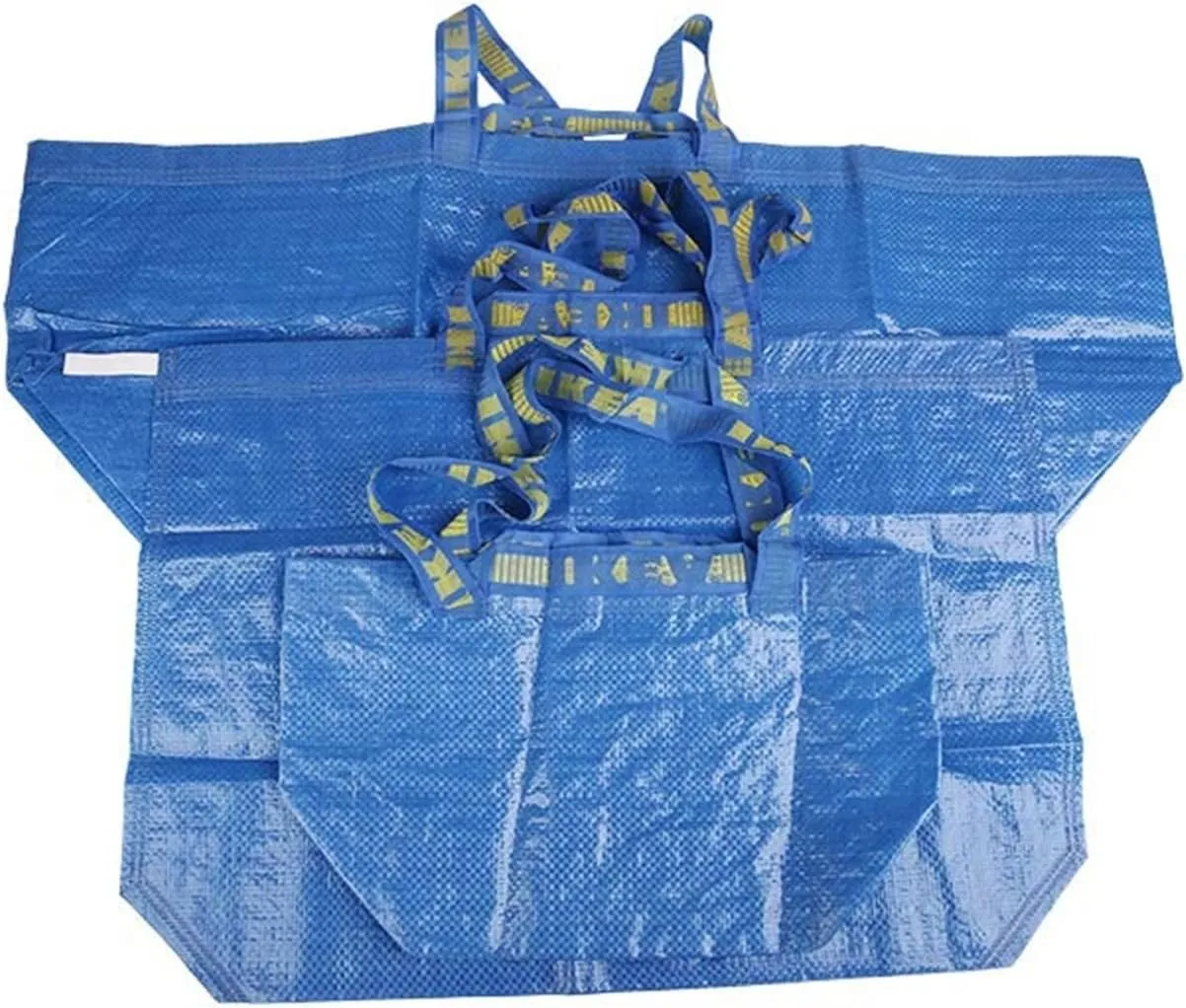 2 Pieces Reusable Grocery Bags Extra Large Shopping Totes Durable Heavy Duty Easy to Clean for Groceries Foldable (Size : 27x27x18cm)