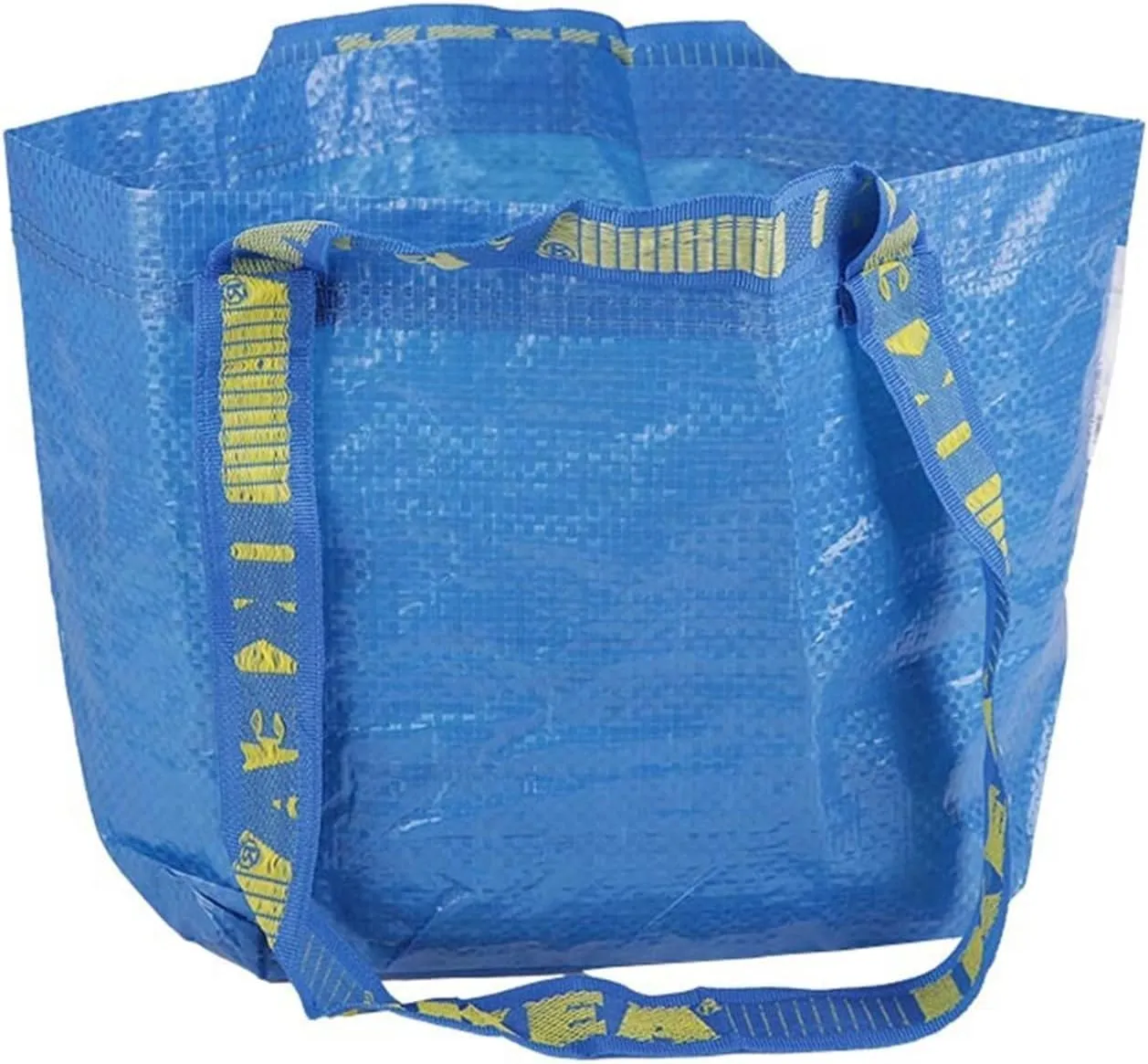 2 Pieces Reusable Grocery Bags Extra Large Shopping Totes Durable Heavy Duty Easy to Clean for Groceries Foldable (Size : 27x27x18cm)