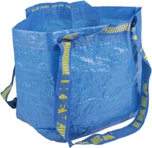 2 Pieces Reusable Grocery Bags Extra Large Shopping Totes Durable Heavy Duty Easy to Clean for Groceries Foldable (Size : 27x27x18cm)