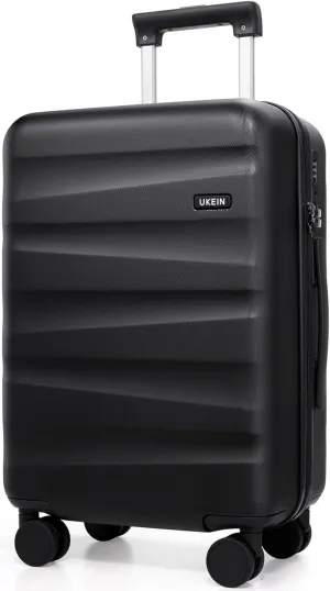 20Inch Carry-On Luggage, Lightweight PC HardShell Suitcase with 360° Spinner Wheels, TSA-Approved, Durable Airline Approved Rolling Luggage with Telescoping Handle, Ideal for 3-4 Day Travel