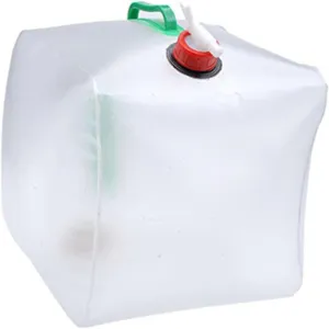 20l Collapsible Water Storage Portable Water Carrier Bag Spigot Large Folding Container for Outdoor Use