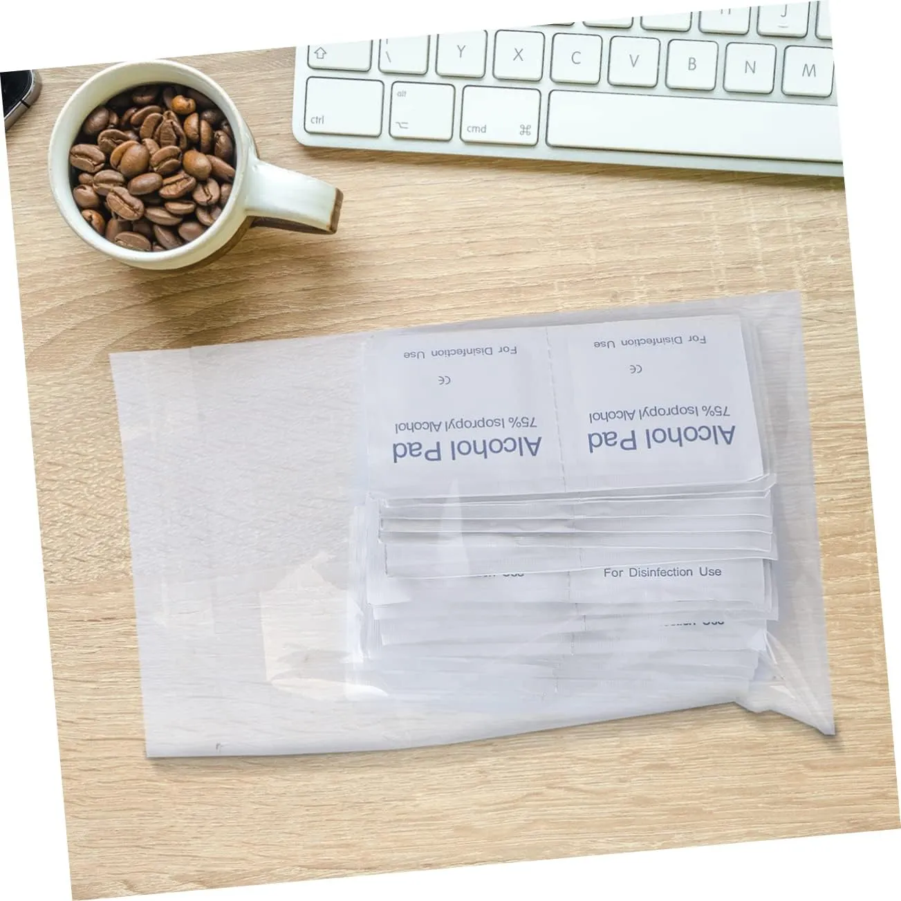 300 Pcs Self Adhesive Packaging Bags Durable Storage Containers for Home Office Travel Visual Range for Easy Identification Strong Sealing Pressure Resistance
