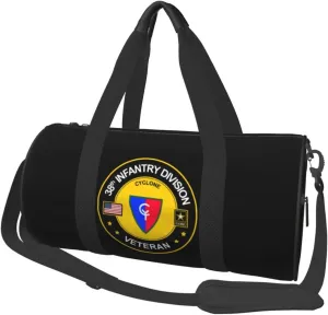 38th Infantry Division Veteran Duffel Bag Gym Bag Sports Bags Foldable Travel Bag Multipurpose Backpack