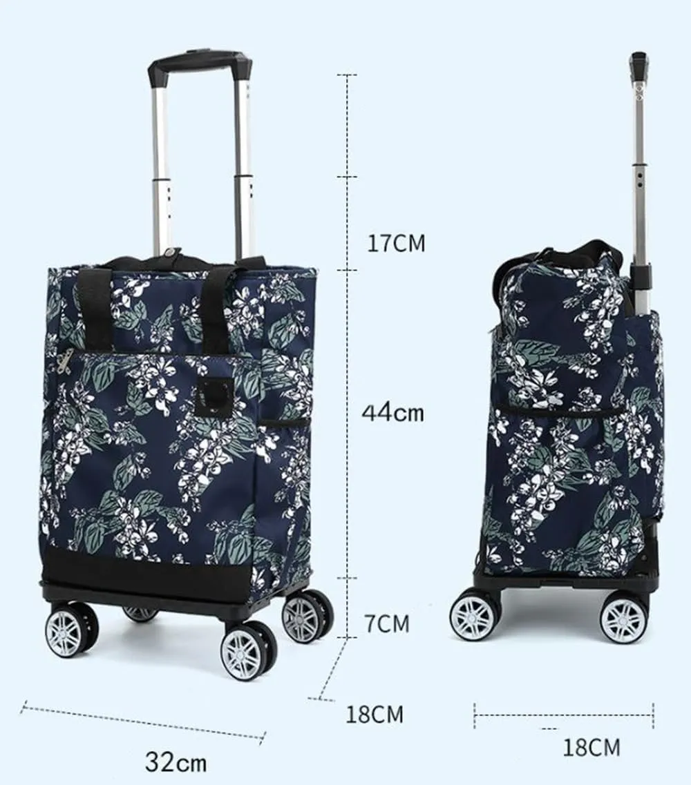 4 Wheels Detachable and Portable Travel Bag, Shopping Bag（YIN4）