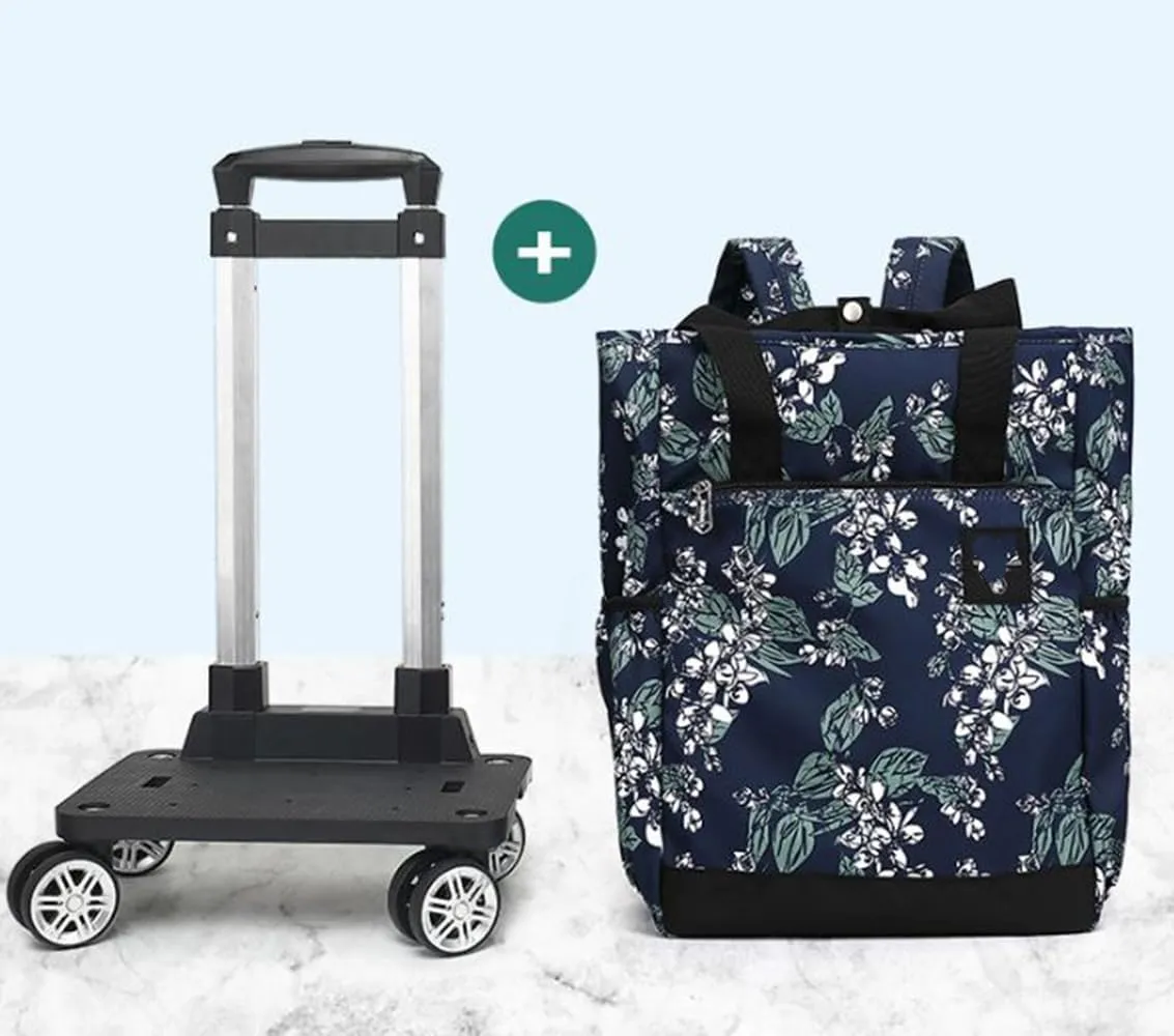 4 Wheels Detachable and Portable Travel Bag, Shopping Bag（YIN4）