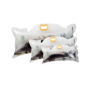 4pcs Seafood Bag Fish Oxygen Bags Clear Fish Bags Fish Carry Bags Sealable Bags for Packaging Packing Bags Live Fish Bags Fish Carry-Out Bags Packing Pouch Tote Bag Bagged/1862