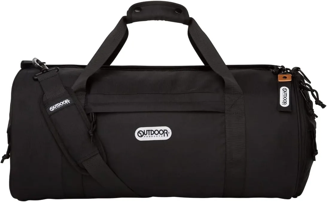 73 ORIGINALS Carry On Duffel Bag for Travel and Gym, Black, One Size