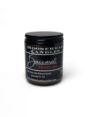 8oz Moosehead Candle – Luxury Scent Inspired by Baccarat – Hand-Poured Soy Candle for Home or Office