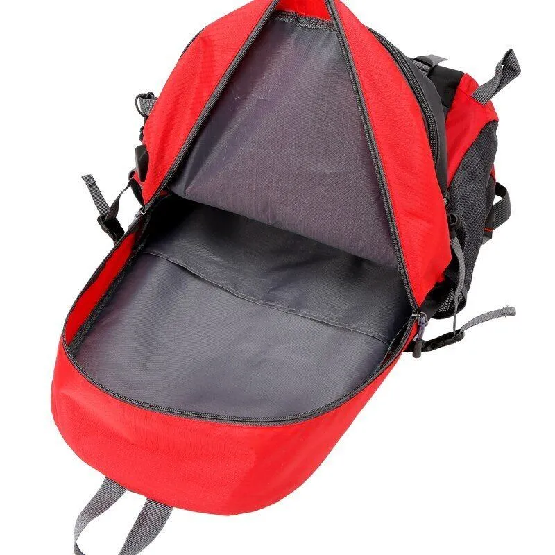 A Large-capacity Men And Women Universal Outdoor Travel Backpack Waterproof Hiking Lightweight Duffel Bag