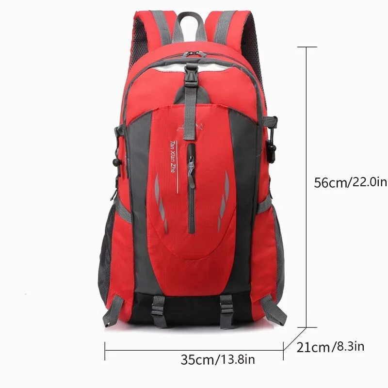A Large-capacity Men And Women Universal Outdoor Travel Backpack Waterproof Hiking Lightweight Duffel Bag
