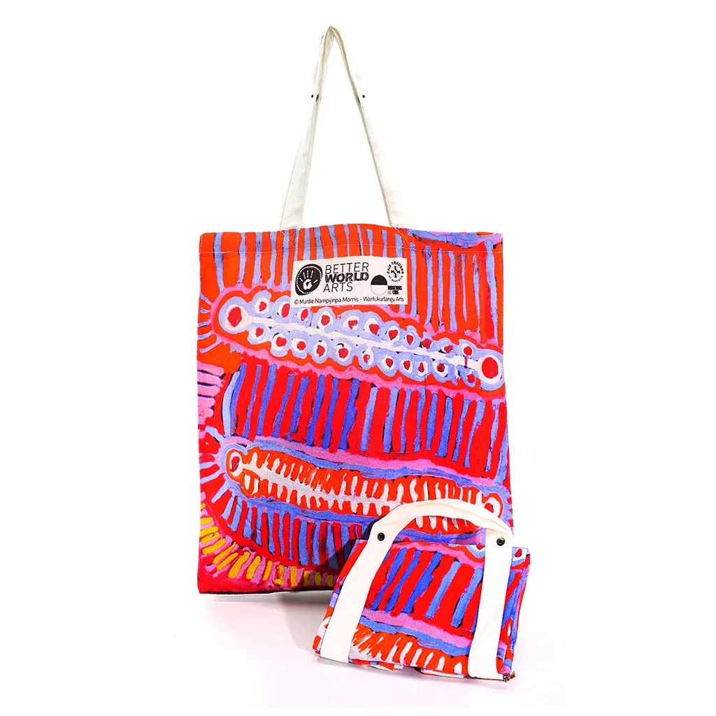 Aboriginal Art Foldable Shopping Bag