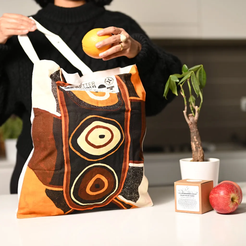 Aboriginal Art Foldable Shopping Bag