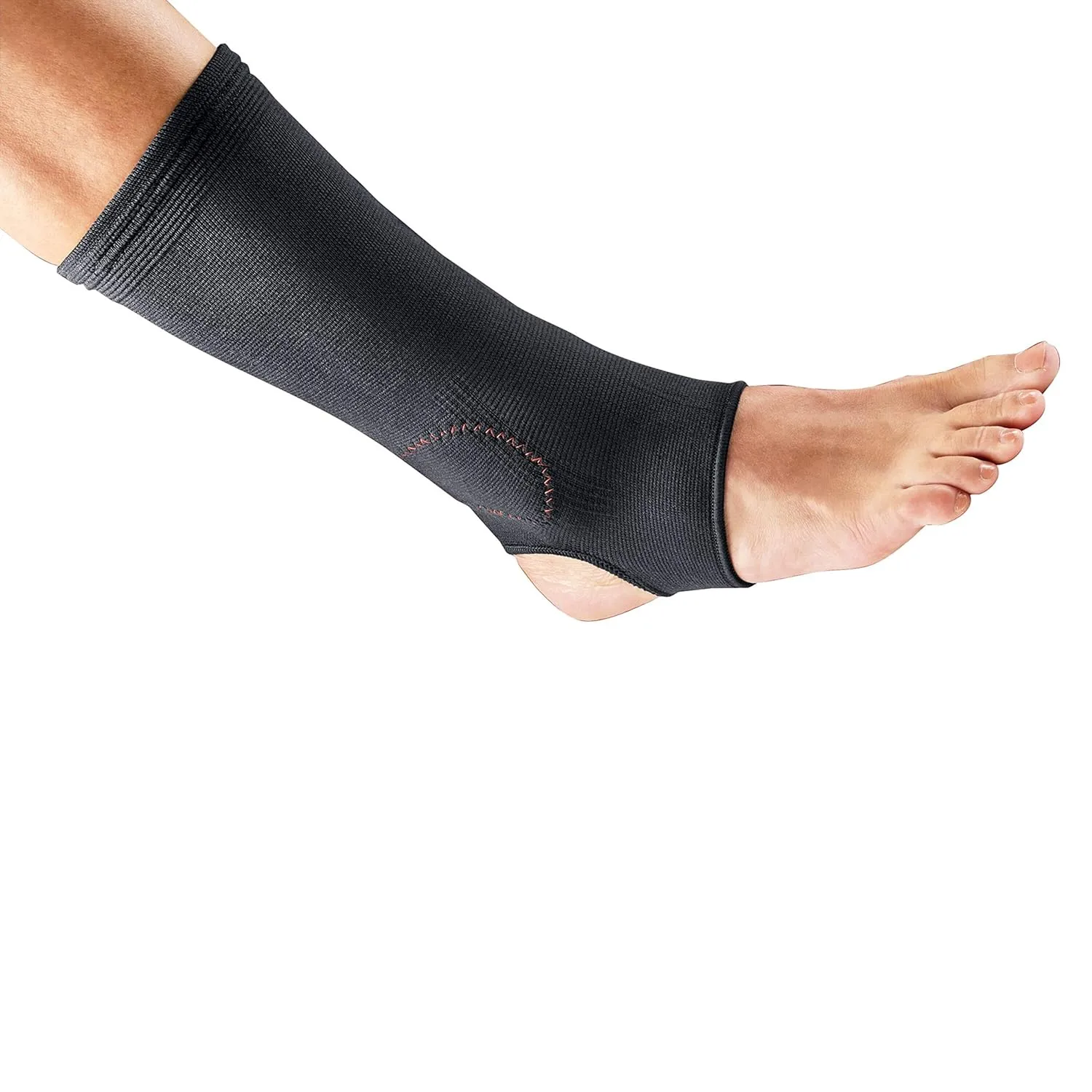 ACE Brand Compression Ankle Support, Large/X-Large, Black, 1/Pack