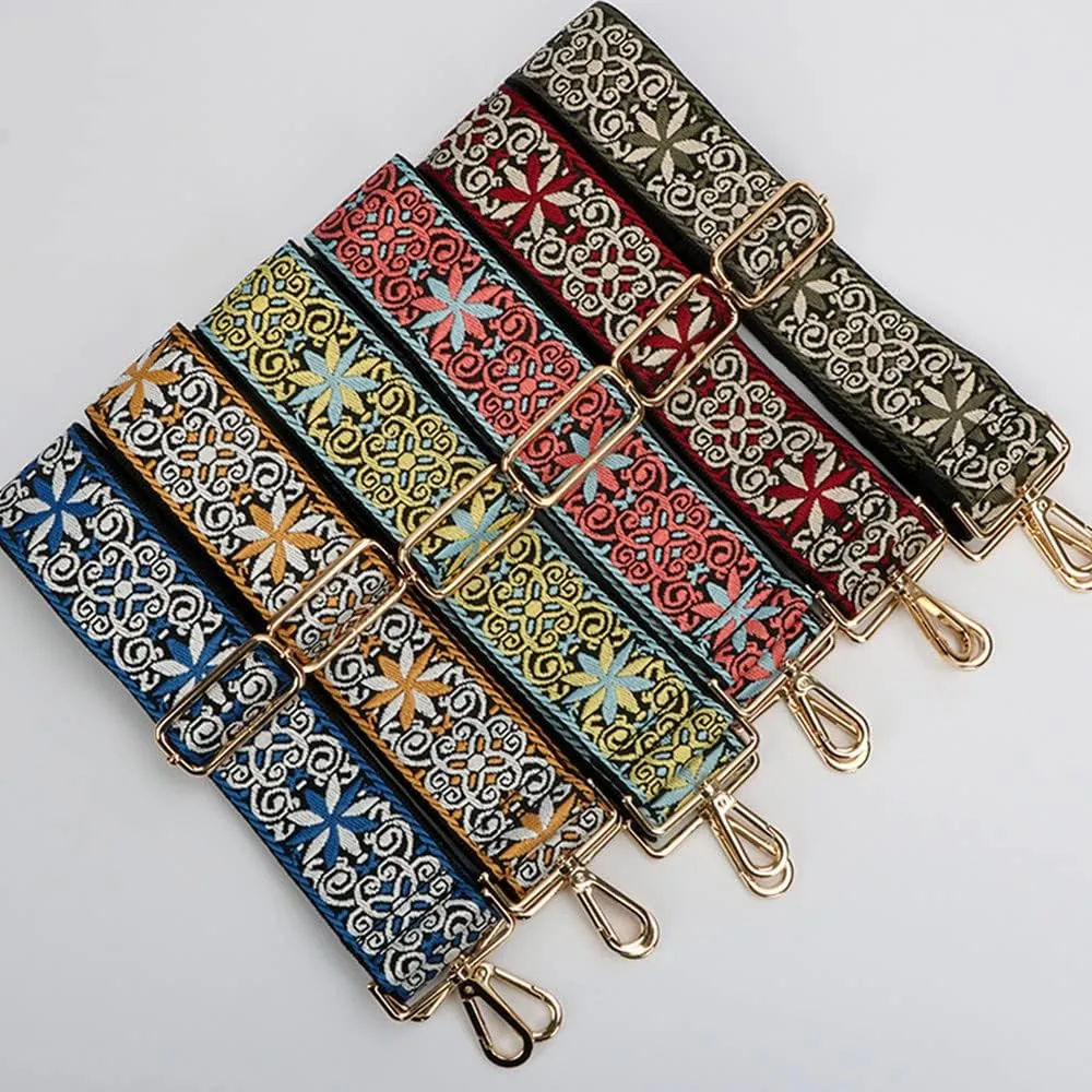 Adjustable Purse Strap Guitar Strap Shoulder Bag Sling Bag Purse Strap Replacement Crossbody Grilles Black Clasp Olive Green