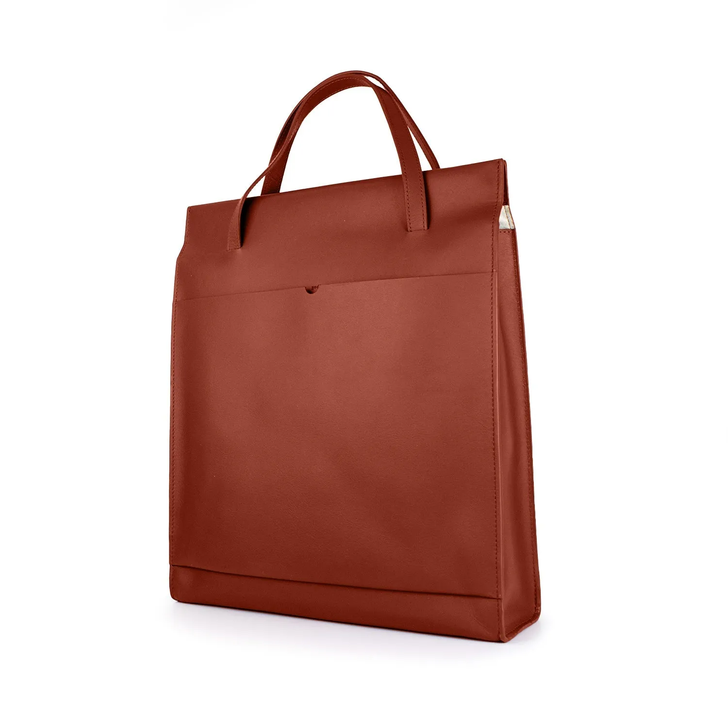 Adjustable Tote Bag in Nude Pink