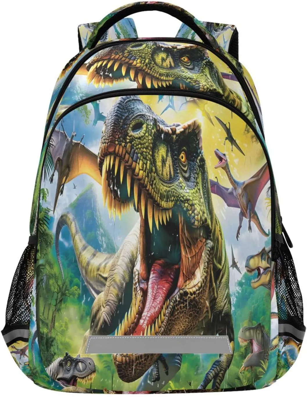 ALAZA A Fiercely Dinosaurs Backpacks Travel Laptop Daypack School Book Bag for Men Women Teens Kids