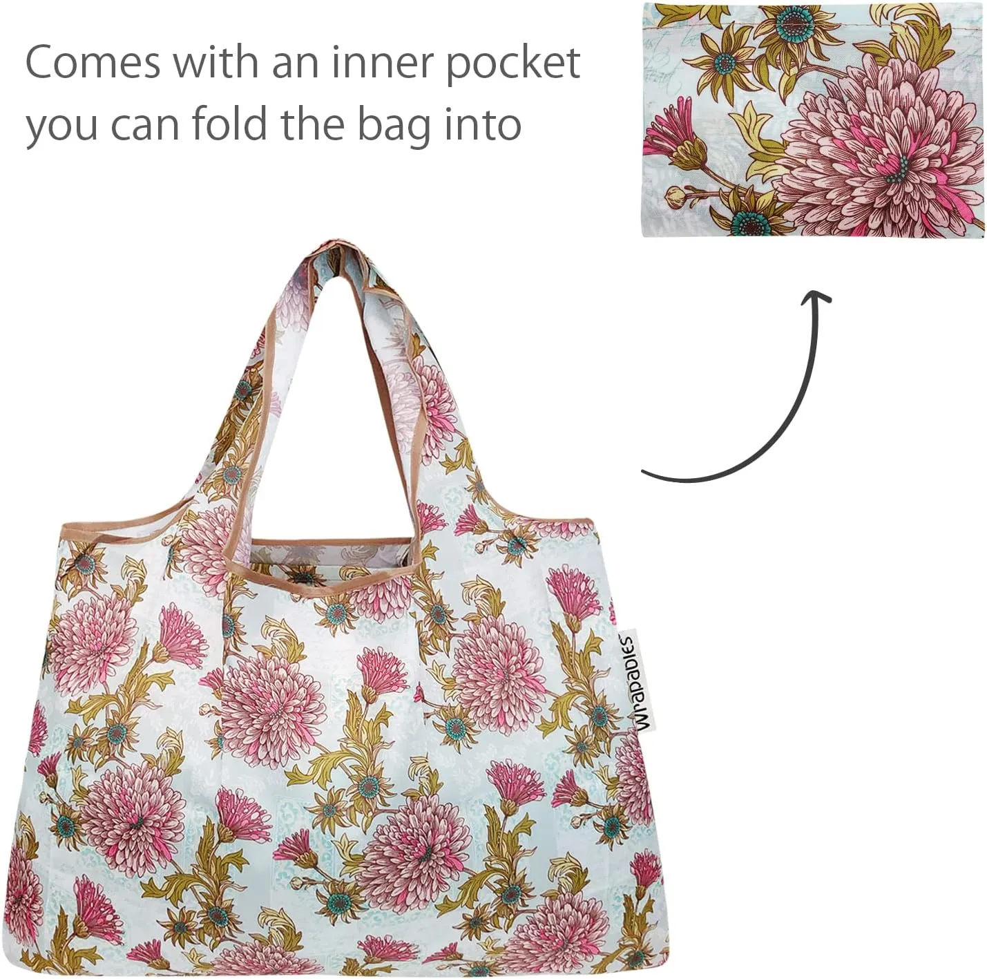 allydrew Large & Small Foldable Tote Nylon