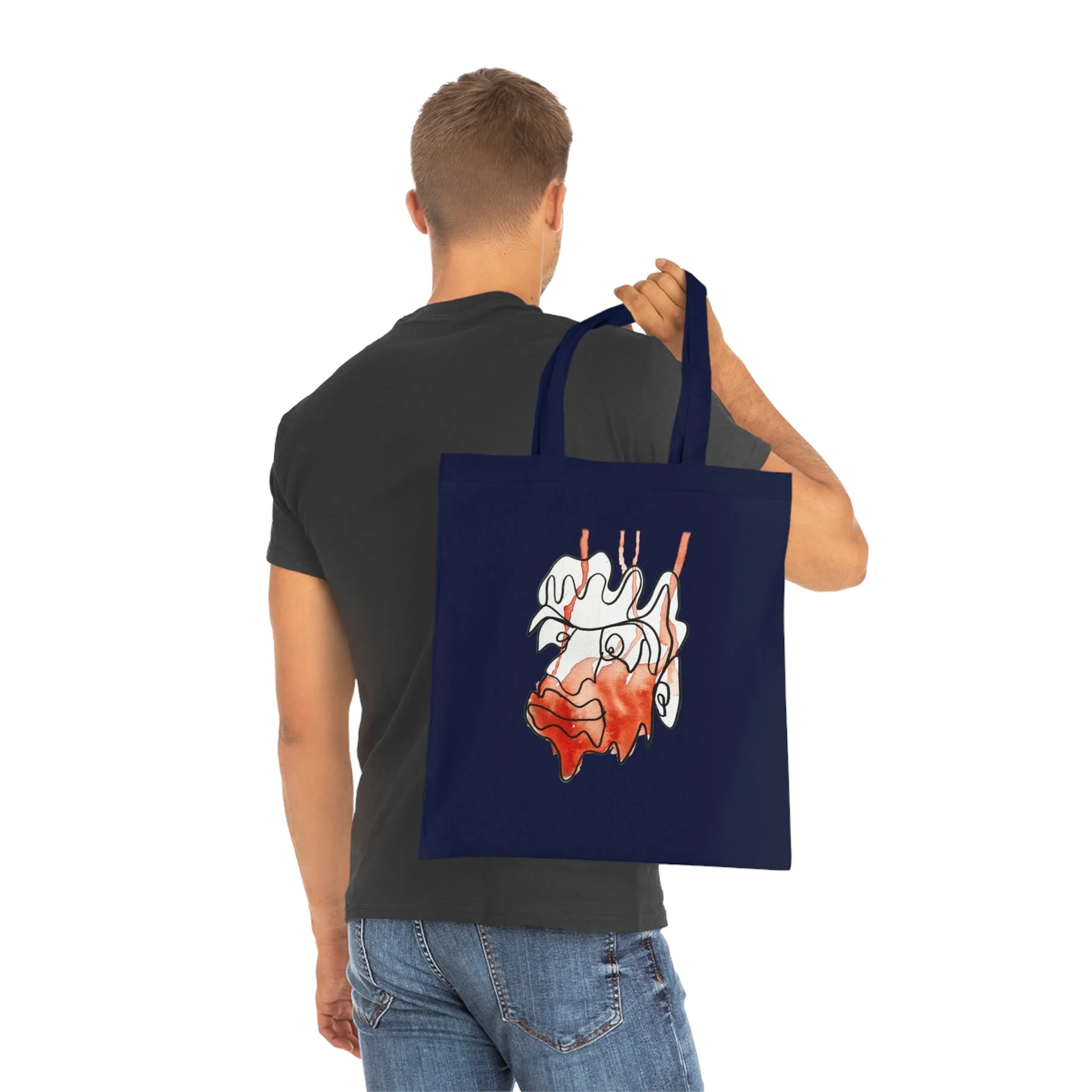 Amazed - Versatile 100% Cotton Tote: Vibrant Colors, Light & Practical