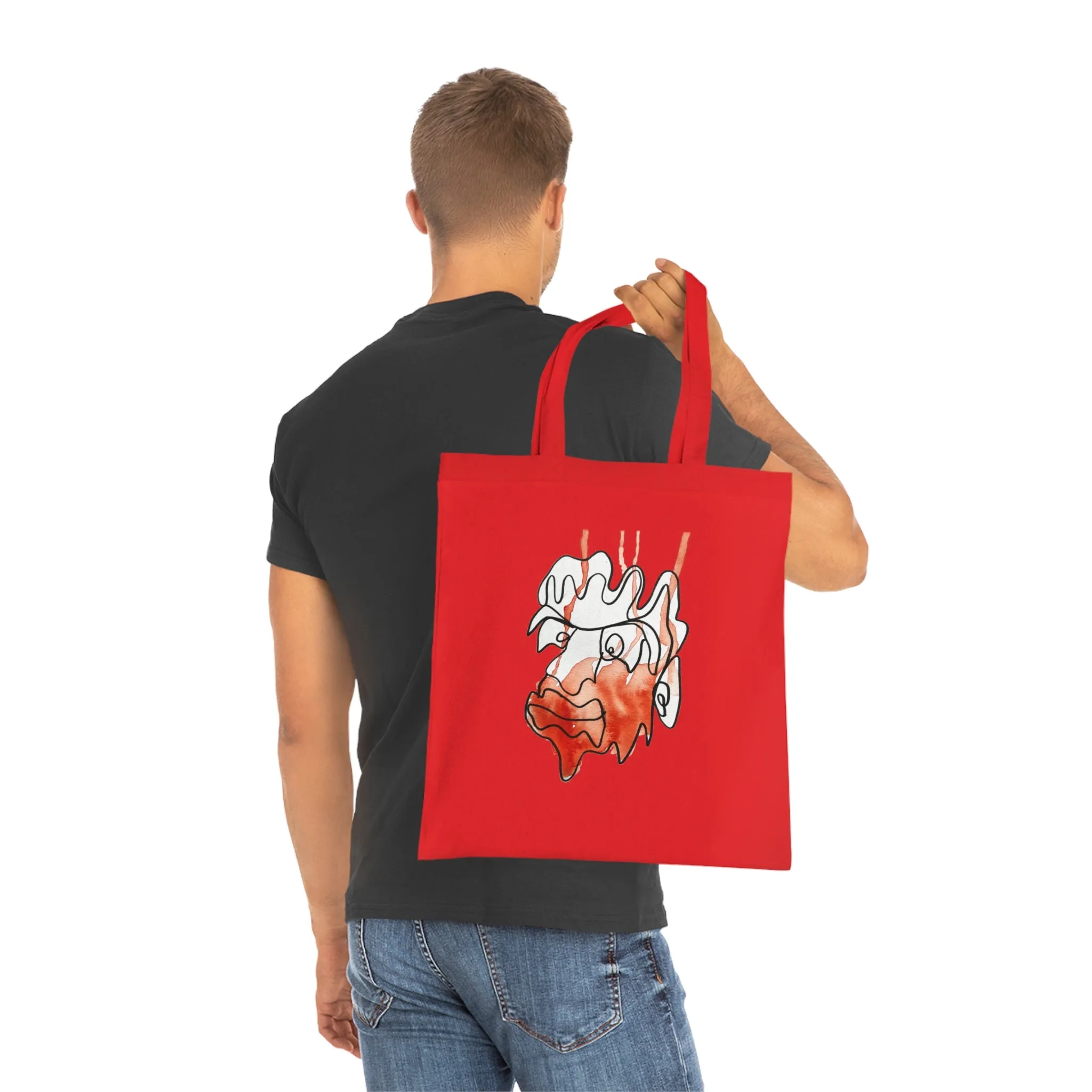 Amazed - Versatile 100% Cotton Tote: Vibrant Colors, Light & Practical