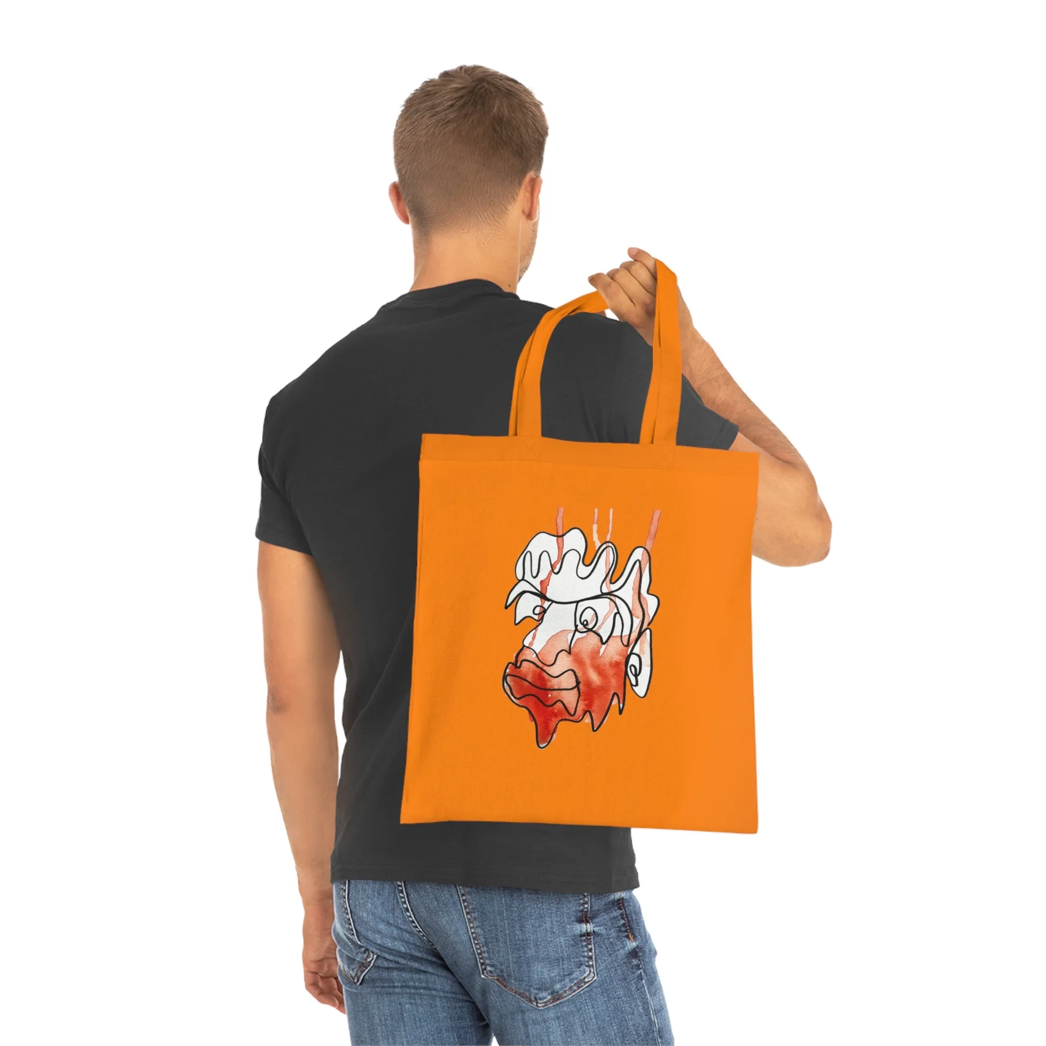 Amazed - Versatile 100% Cotton Tote: Vibrant Colors, Light & Practical