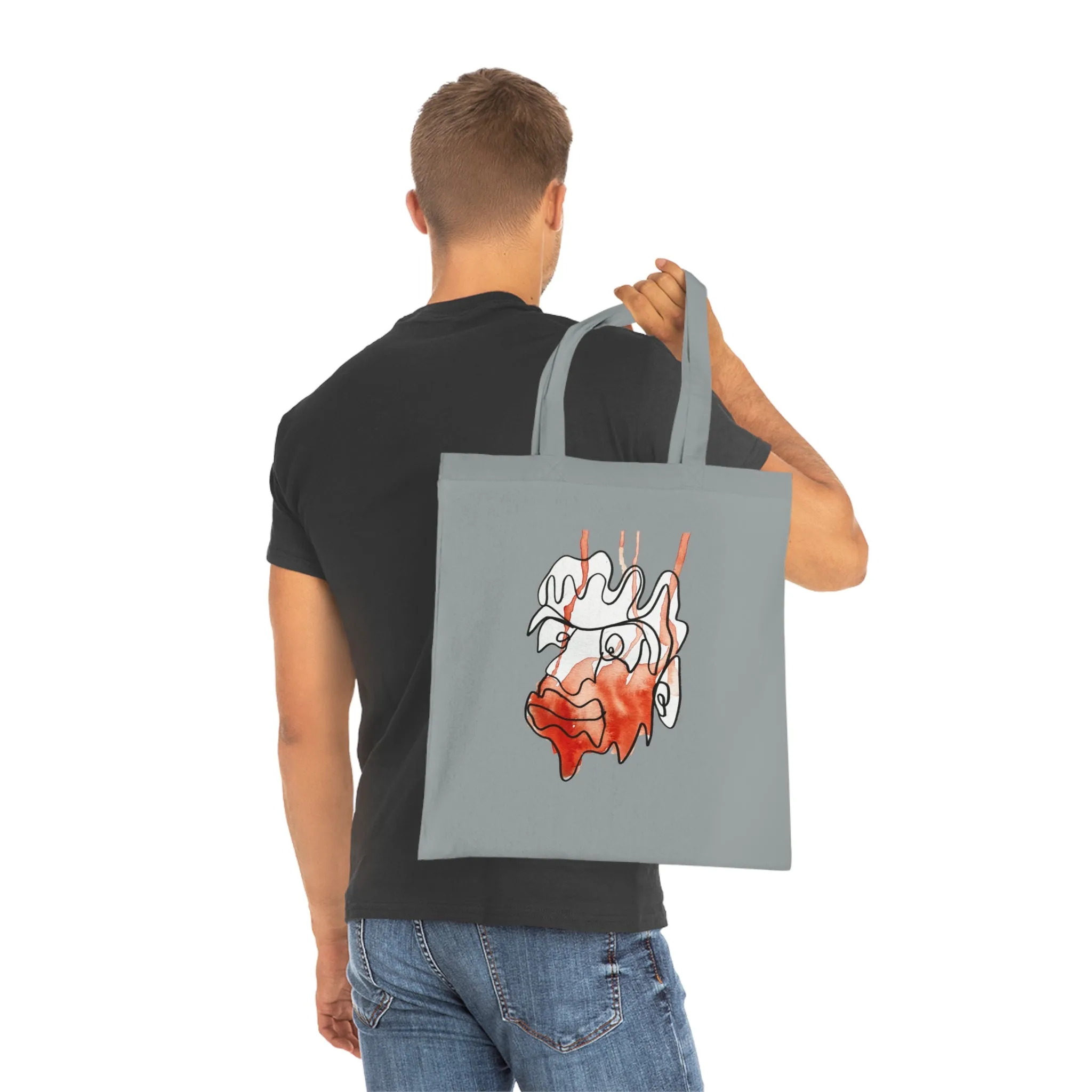 Amazed - Versatile 100% Cotton Tote: Vibrant Colors, Light & Practical