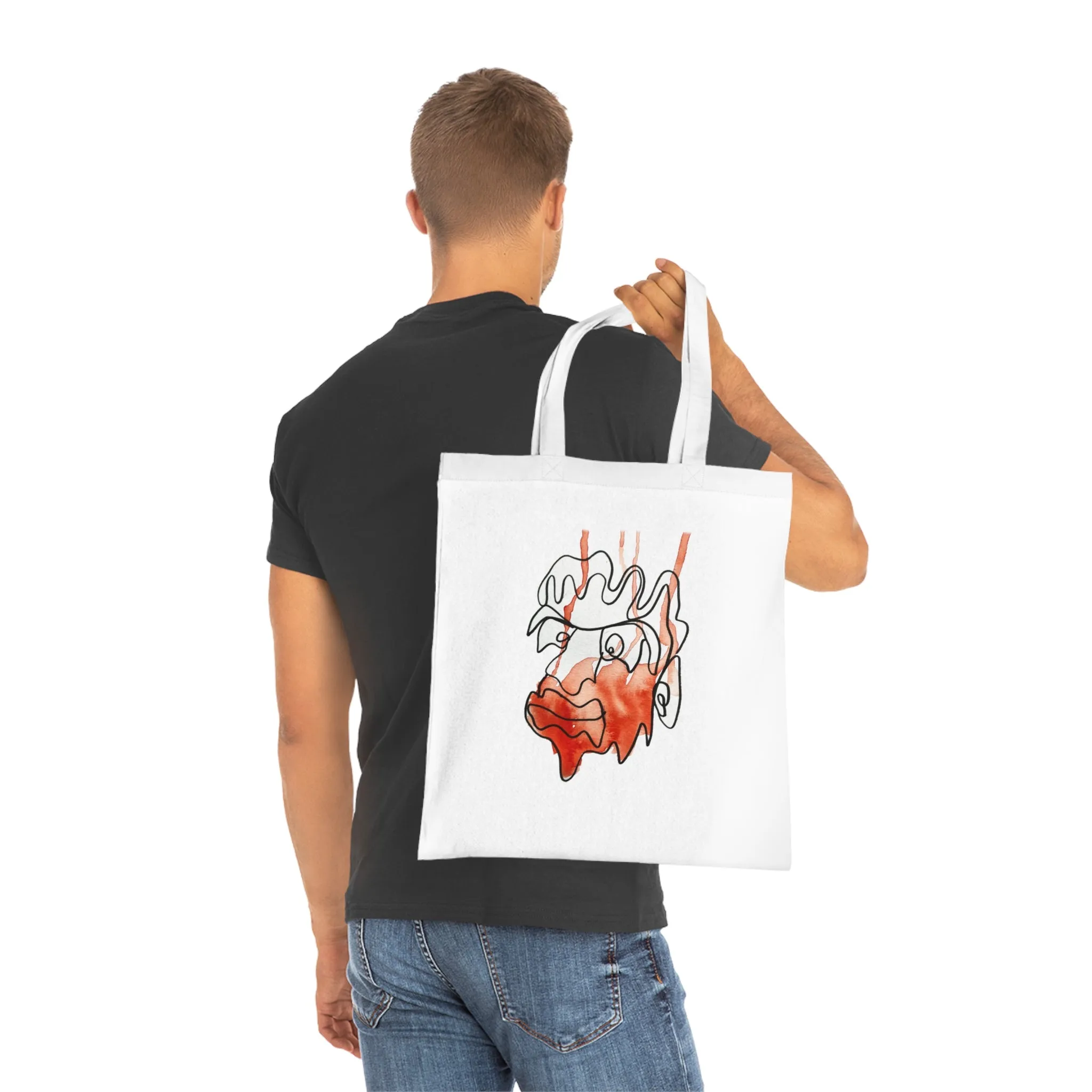 Amazed - Versatile 100% Cotton Tote: Vibrant Colors, Light & Practical