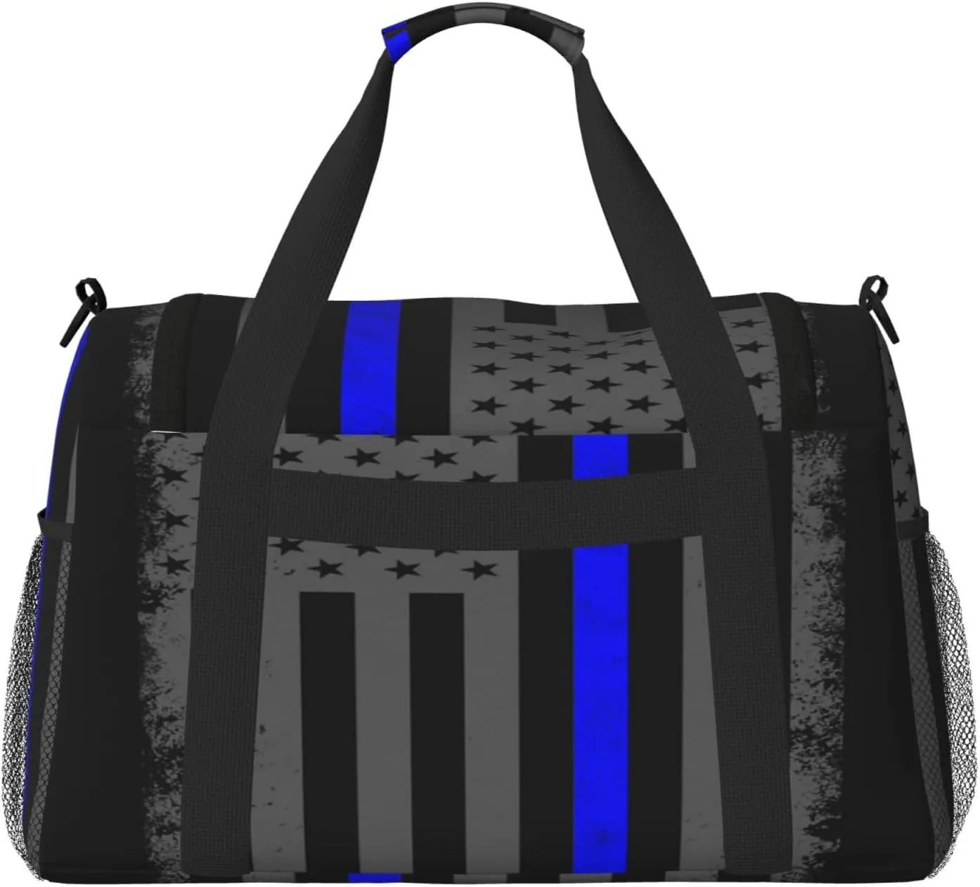 American Flag Travel Duffel Bag Large Foldable Waterproof Overnight Bag For Beach Swim Bags Pool Sports Gym