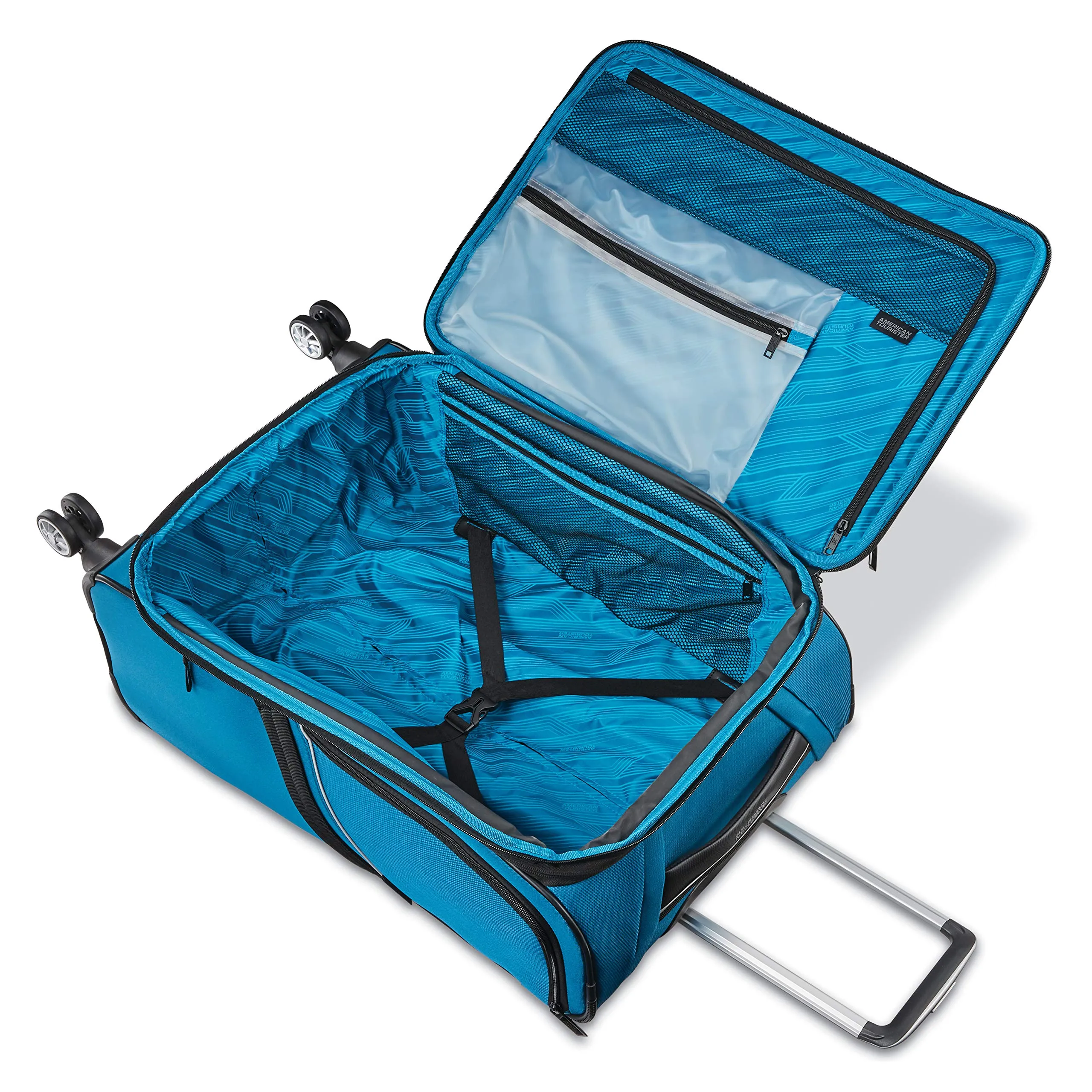 American Tourister Zoom Turbo 20" 4-Wheel Carry-On Luggage