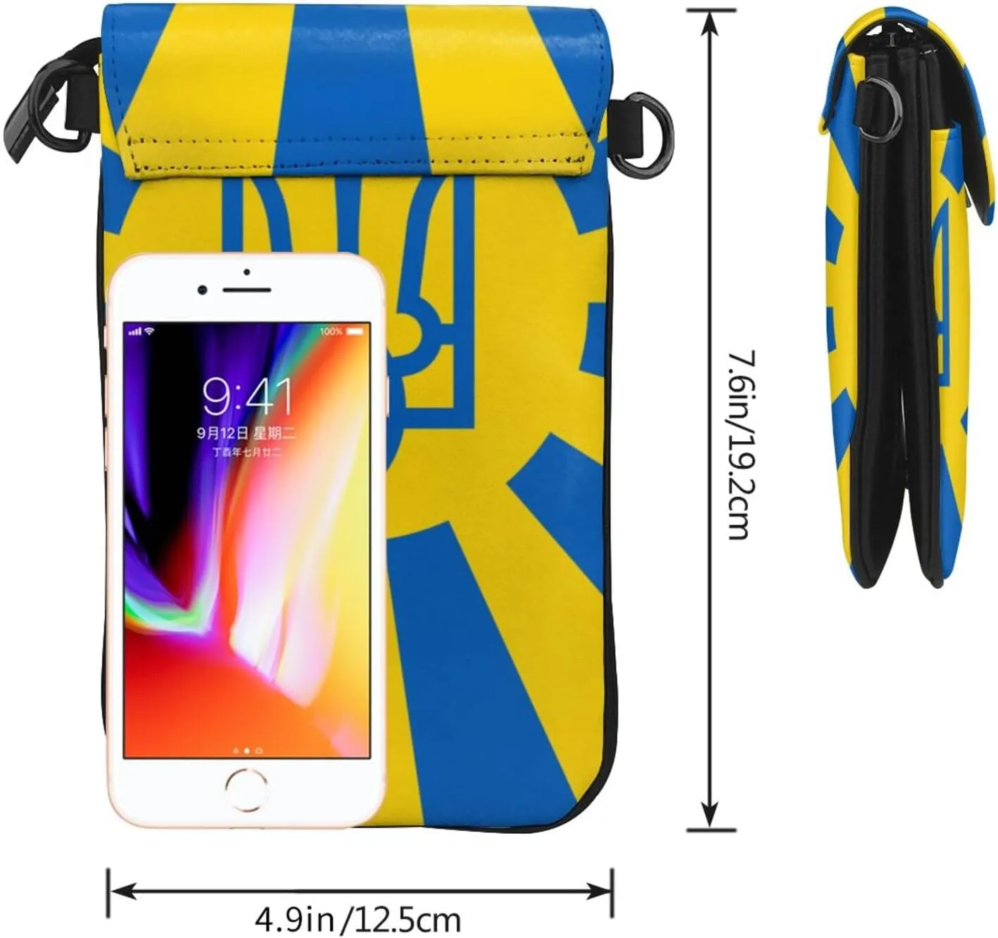 AMRANDOM Cell Phone Purse Small Crossbody Phone Bag