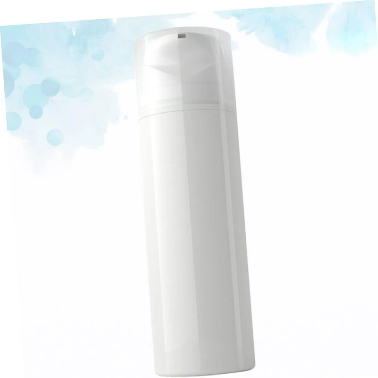 Angoily Lightweight Travel Bottle for Toiletries 3pcs 100ml Pump Bottles Cream Emulsion Dispenser Sealed for Travel Camping Business