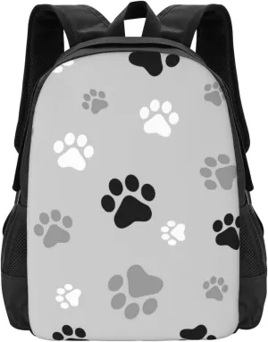 Animal Paw Prints Lightweight Packable Backpack Travel Casual Large Capacity Daypack Foldable Backpack For Men Women