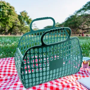Anniversary sale Fabric Vegetable Shopping All-weather Grocery Foldable Bag Smiley Non-Woven