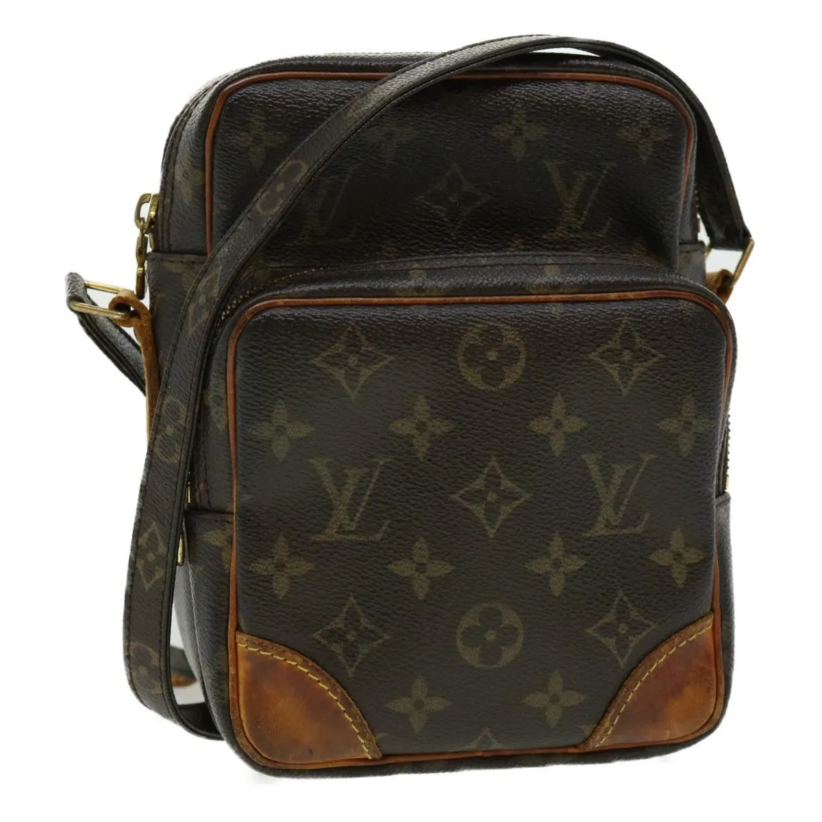 ar7194 LOUIS Shoulder Real-time tracking Auth VUITTON Bag M45236 Amazon Monogram Premium LV