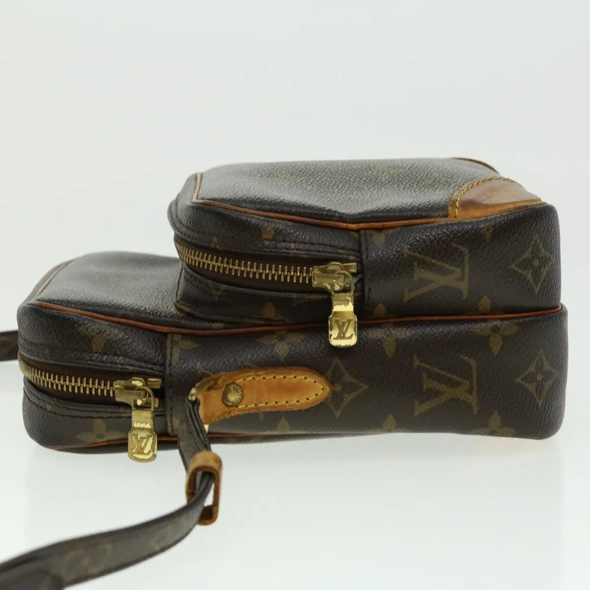 ar7194 LOUIS Shoulder Real-time tracking Auth VUITTON Bag M45236 Amazon Monogram Premium LV