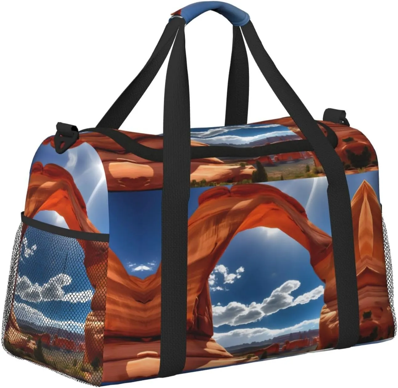 Arches National Park print Carry on Bag Underseat Personal Item Bag Travel Duffel Bag Gym Carry On Sports Bag