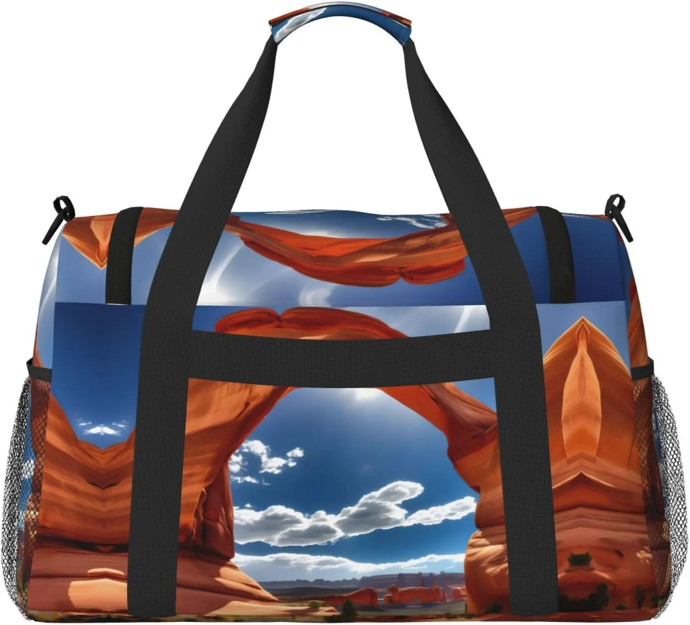 Arches National Park print Carry on Bag Underseat Personal Item Bag Travel Duffel Bag Gym Carry On Sports Bag