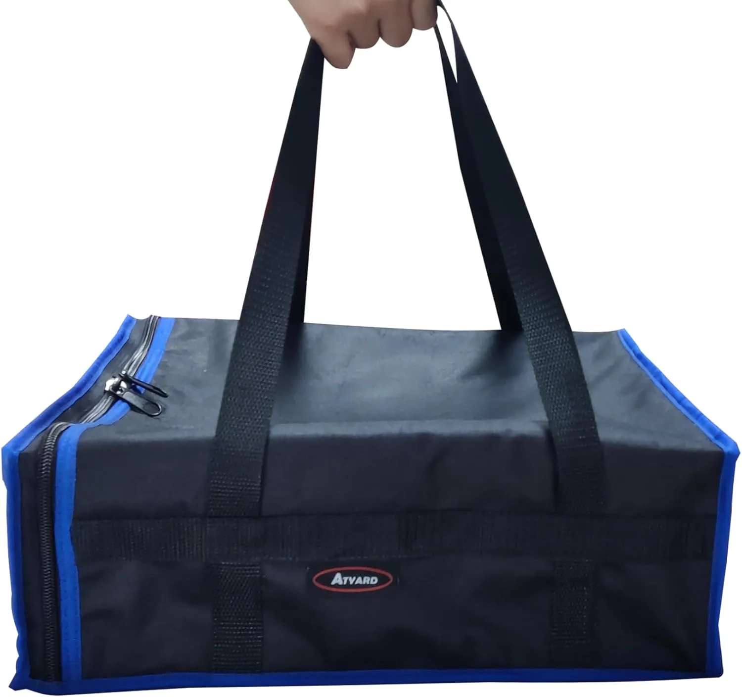 ATYARD Pizza Delivery Bag, 18" x 18" x 5" Pizza Warmer Bags for Carry Hot, Insulated Food Delivery Bag, Insulated Grocery Bags, Holds up to 2 Fresh Pizzas.