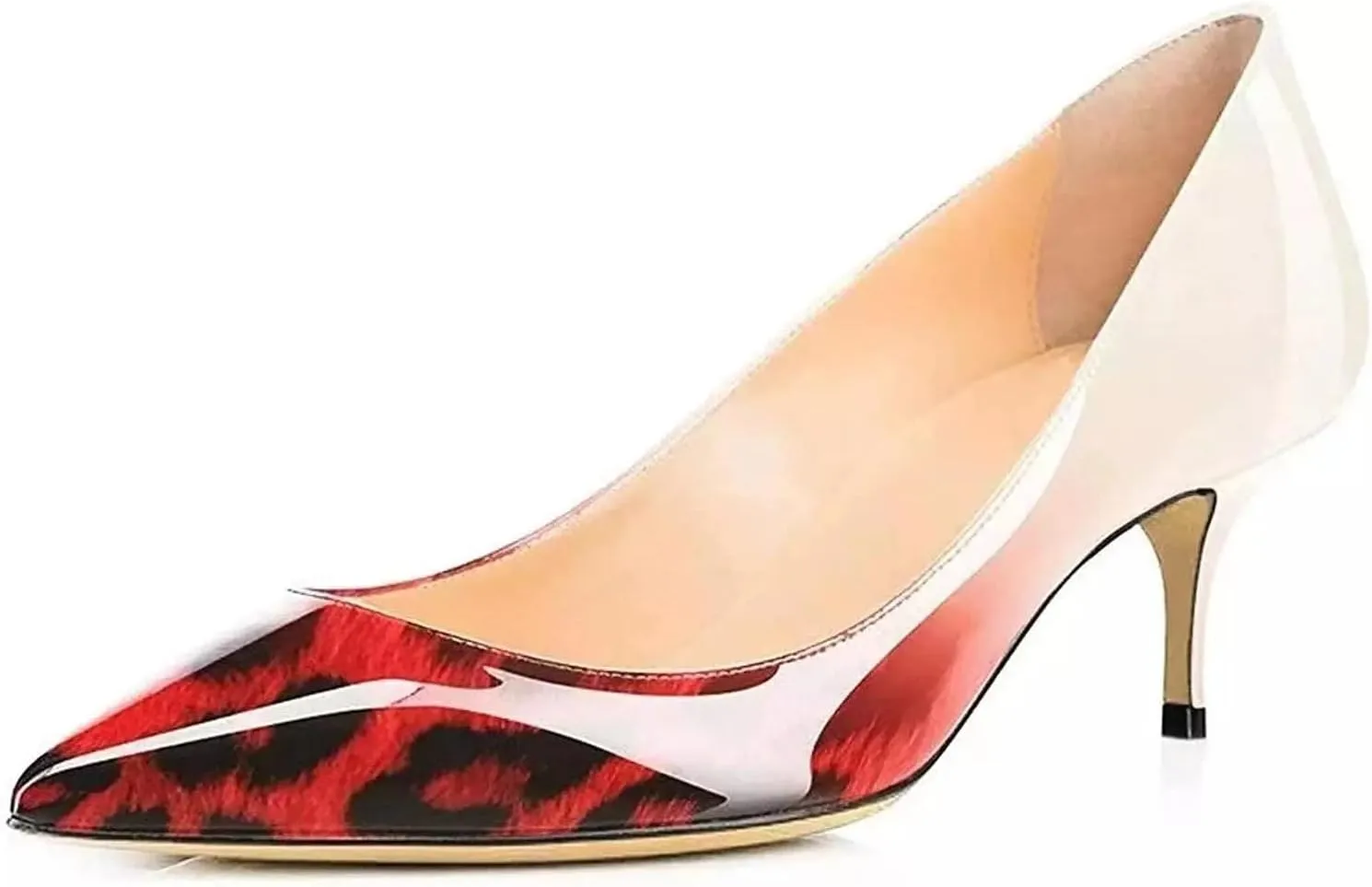Axellion Women's 2.5IN High Heels Stiletto Pumps Pointed Toe Dress Wedding Shoes, Comfortable & Elegant for Work, Prom, and Evening Events