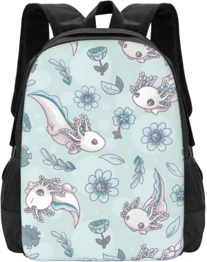 Axolotl (11) Lightweight Packable Backpack Travel Casual Hiking Daypack Foldable Backpack For Men Women