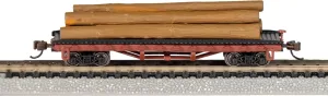 Bachmann ACF 40' Log Car 1906 - 1935 Version - N Scale