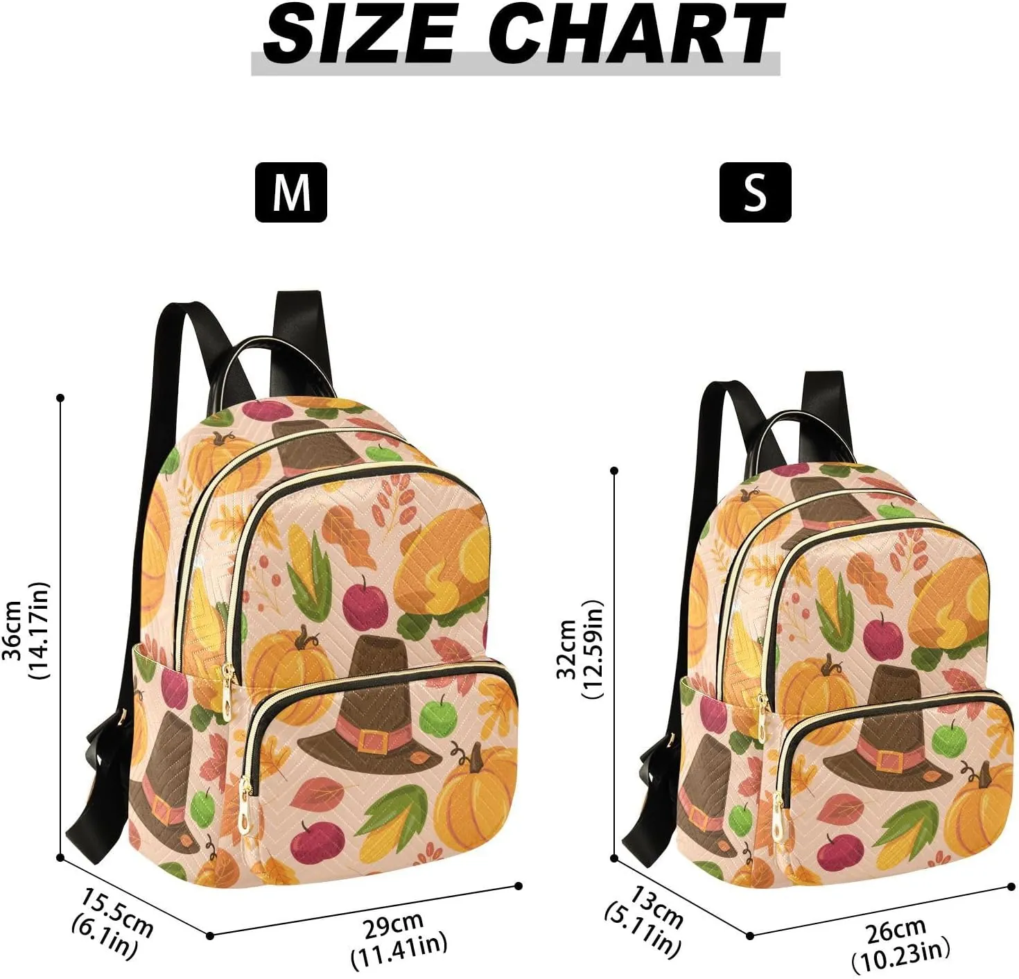 Backpack for Women Shoulder Bag Lightweight Mini Backpack Casual Daypack Back Pack for Travel Work Autumn (Small Pattren 3)