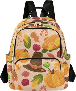 Backpack for Women Shoulder Bag Lightweight Mini Backpack Casual Daypack Back Pack for Travel Work Autumn (Small Pattren 3)