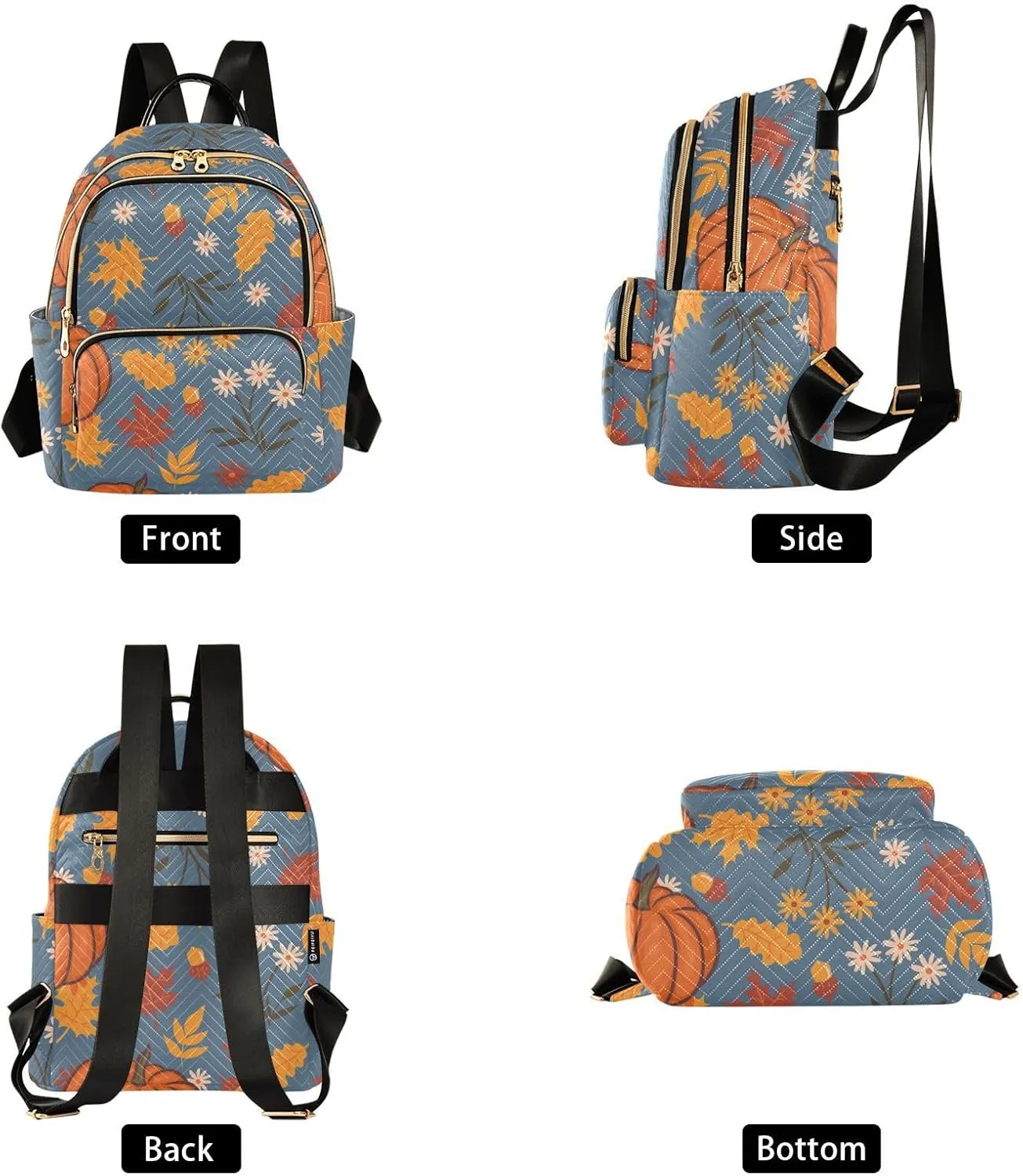Backpack for Women Shoulder Bag Lightweight Mini Backpack Casual Daypack Back Pack for Travel Work Autumn