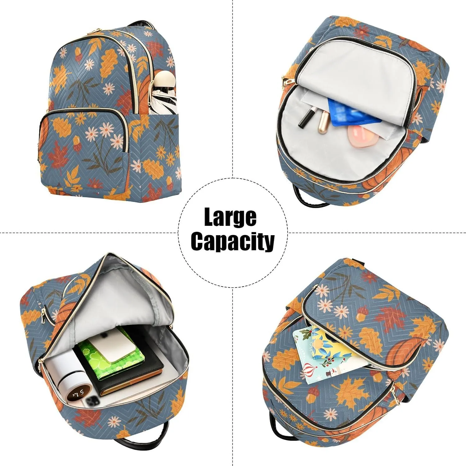Backpack for Women Shoulder Bag Lightweight Mini Backpack Casual Daypack Back Pack for Travel Work Autumn