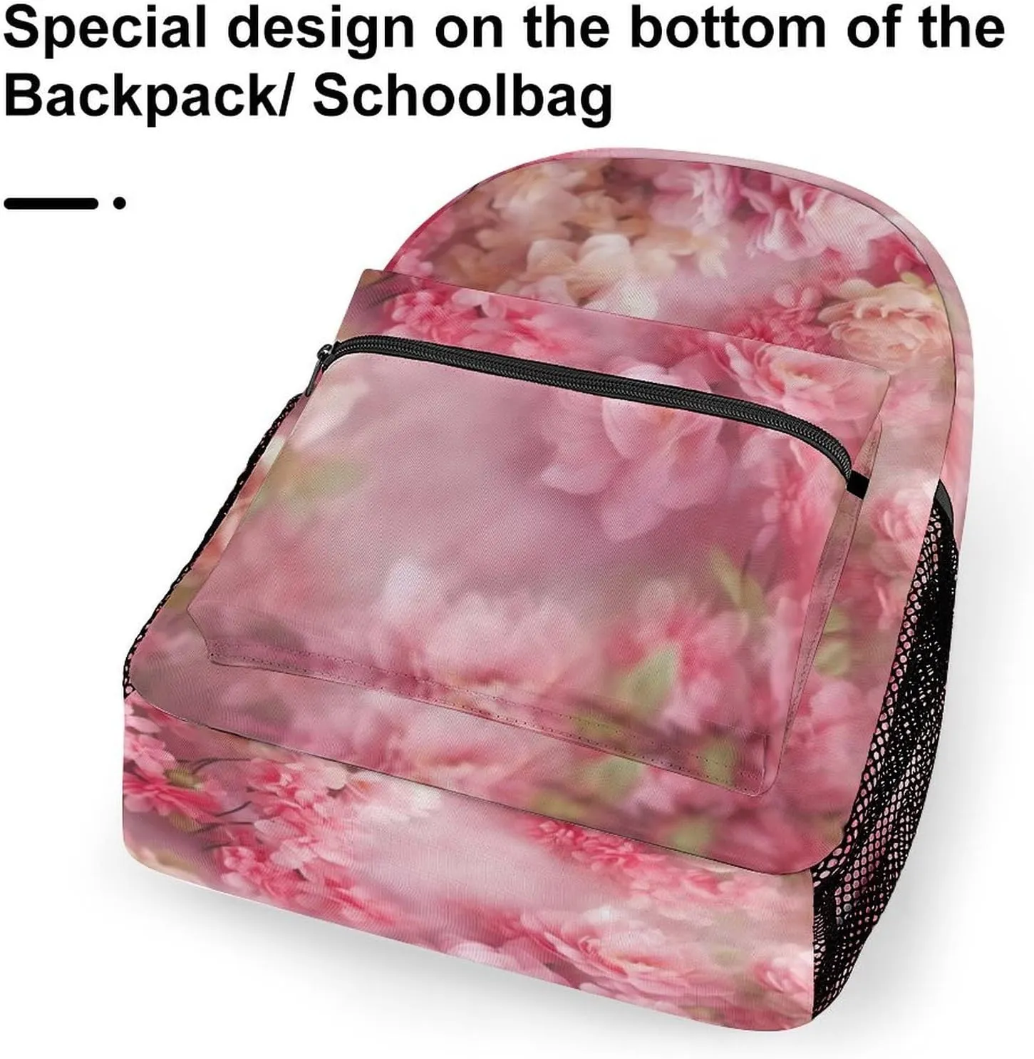 Backpacks Floral Flowers Travel Bag Laptop Backpack Casual Daypack for Weekender Business Hiking
