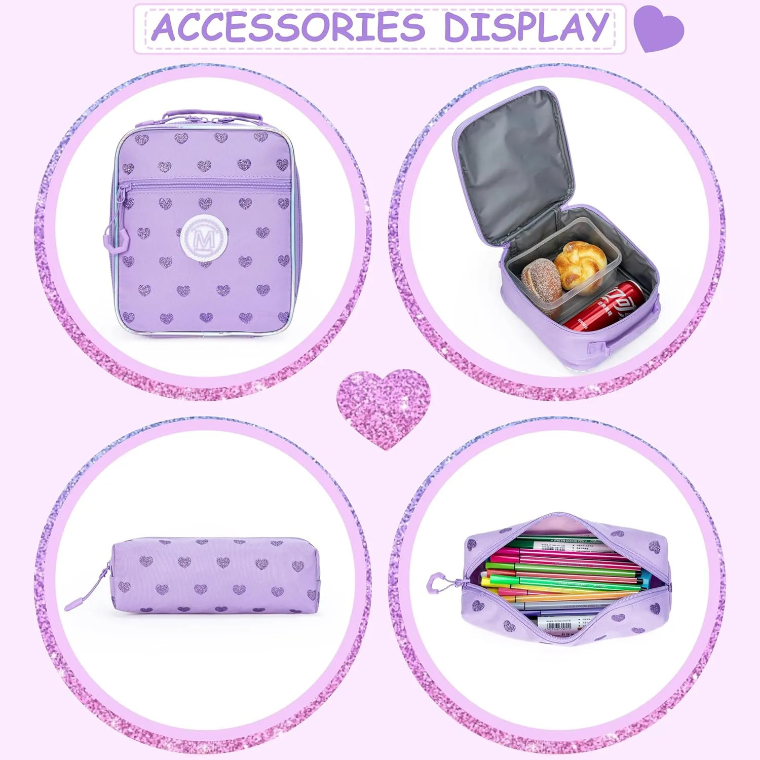 Backpacks for Girls Backpack Kids Travel Backpack School Bags for Girls Backpacks Ages 8-10 Bookbag