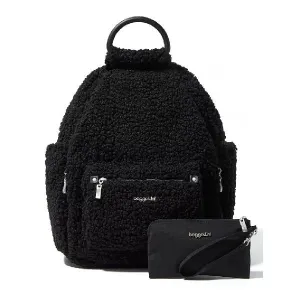 Baggallini All Day Backpack with RFID Phone Wristlet